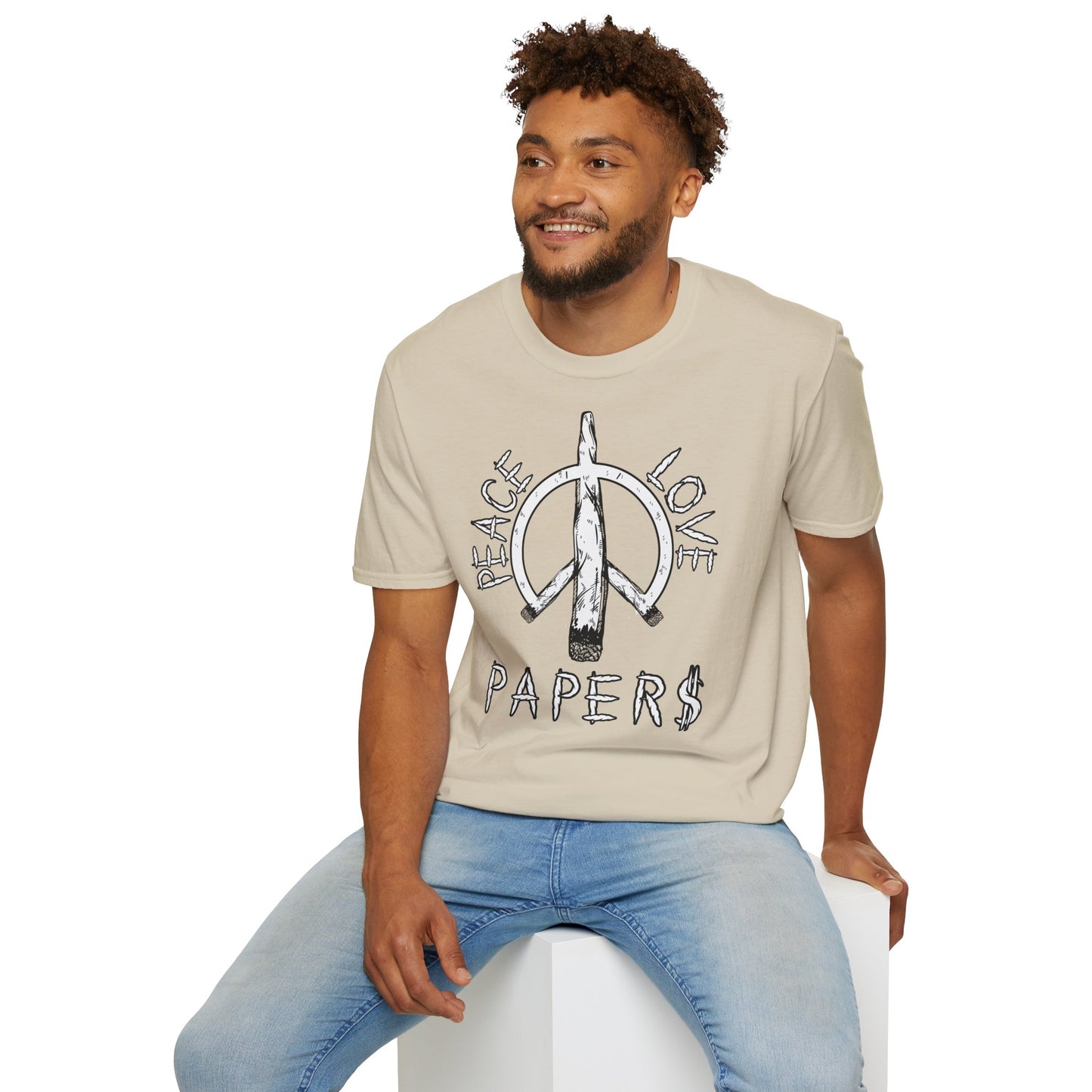 Premium Shirt - Peace Love Papers